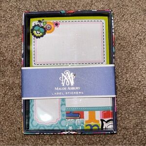 Maude Asbury Label Stickers